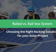 Railed vs Rail-less Solar Mounting: Choosing the Right ...