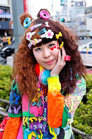 Harajuku Rainbow Decora Color Explosion Girls Japanese Fashion Trends Japanese Fashion Harajuku Fashion Street
