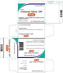 Citalopram Tablets Usp 10 Mg 20 Mg And 40 Mg Rx Only