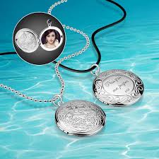 To finish the sealing of the photo we usually paint its edge with liquid silicon, but also bee or candle wax could be used. Fashion Romantic Diy Ideas Put Photos Locket 925 Sterling Silver Necklaces Women Jewelry Circular Shaped Pendant Necklace Fashion Lockets Photo Locketf Pendant Aliexpress