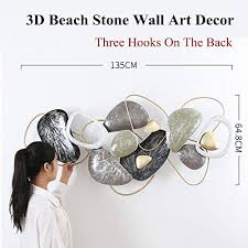 Click here to learn more and to see all of our engraved products! Metal Pebbles Wall Decor 3d Zen Stones Wall Art Sculpture Large Modern Coastal Decorating Wrought Iron Christmas Ornaments For Living Room Size 53 X 25 Buy Online At Best Price In Uae