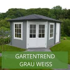 Gartenhaus Grau Weiss Moderner Gartentrend Mit Stil Gartenhaus Grau 5 Eck Gartenhaus Gartenhaus
