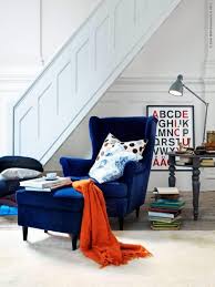 Strandmon Wing Chair Svanby Gray Ikea Home Interior Design House Interior