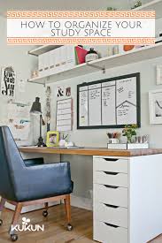 How To Organize A Productive Study Space For College Students Kukun Home Office Space Home Office Furniture Shared Home Offices