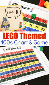Free Printable Lego Themed 100 Chart Game