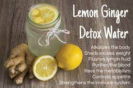 Dieser tee kurbelt nicht nur die verdauung, sondern auch den stoffwechsel kräftig an. Lemon Ginger Detox Water 1 Lemonwaterdetoxforhealth Zitronenwasser Detox Safte Zum Entschlacken Entgiftende Lebensmittel