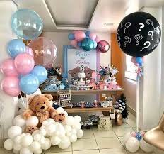 10 Ideas Para Baby Shower En Casa En 2021 Adornos Para Bautizo De Nina Decoraciones De Revelacion De Genero Fiesta De Revelacion De Genero