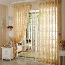 Maybe you would like to learn more about one of these? Floral Bedroom And Living Room Home Light Yellow Sheer Curtain