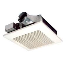 If the bathing area is in its own room, that room needs its own fan, and you might want to add another fan for the main bathroom area, or wherever the toilet is located. Bathroom Fans Wall Mounted Bathroom Ventilation Fans By Broan Air King Panasonic More Kitchensource Com