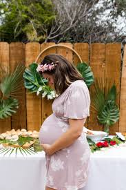 Tropical San Diego Baby Shower With Images Flamingo Baby Shower Tropical Baby Shower Surprise Baby Shower