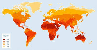 Where In The World Is The Potential Of Solar Energy The Greatest Would Be A Better Question A World Insolati Solar Energy Diy Solar Energy Renewable Energy