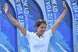 The athlete is currently single, her starsign is capricorn and she is now 36 years of age. Charente Maritime Charline Picon Est Vice Championne Du Monde De Planche A Voile