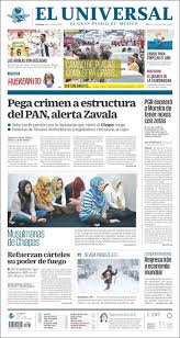 Lea todas las noticias más destacadas del ámbito político, económico y social en rt. Periodico El Universal Mexico Periodicos De Mexico Edicion De Jueves 22 De Octubre De 2015 K Diseno De Periodicos El Universal Mexico Periodico De Mexico
