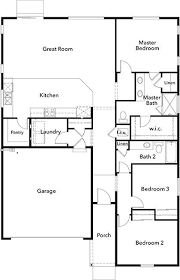 Plan 1629 New Home Floor Plan In Falling Water By Kb Home Floor Plans House Floor Plans Kb Homes