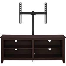 A distance of 10 feet (120 inches). Walker Edison Tv Stand With Adjustable Removable Mount For Most Tvs Up To 60 Espresso Bb58cspes Mt Best Buy