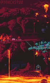 Nether Was Pixel Art Full Credits To U Yokcos700 Minecraft Wallpaper Minecraft Art Pixel Art