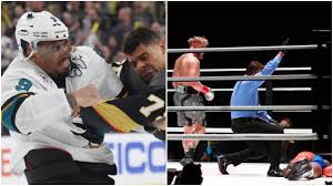 Boxing rings are regulated spaces used for amateur and professional boxing matches. Sharks Evander Kane Challenges Youtube Star Jake Paul Hockey Links