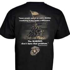 United states marine corps is the branch of the united states armed forces established to conduct amphibious (ship to shore) combat and protect diplomatic missions of the united states government. Ronald Reagan No Problem T Shirt Sgt Grit