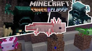 I already made the axolotl, which you can find on my profile here on pixelpapercraft, and now here's the warden! Minecraft 1 17 The Warden Axolotl Secrets Caves And Cliffs Update Youtube