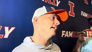 Spring practice: Illinois WR coach Justin Stepp