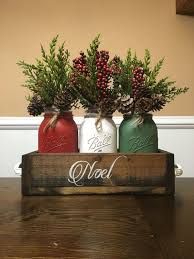 Download Mason Jar Christmas Centerpiece Mason Jar Christmas Noel Mason Jar Christmas Decor Christmas Table Decor Holiday Decor Mason Jar Table Christmas Jars Christmas Decorations Christmas Centerpieces PSD Mockup Templates