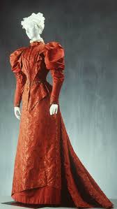 Day Dress David Jones Pty Ltd Sydney New South Wales Australia Ca 1890 1900 Silk Brocade Faille Gla Australian Dresses Day Dresses Victorian Fashion