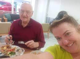 Today I visited Ron Thompson who, many of you know, is suffering from  Parkinson's disease. It saddened me to see someone I knew well, as both a  friend and colleague, in such