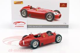 He finished second to giuseppe farina. Cmc 1 18 Juan Manuel Fangio Ferrari D50 1 Winnaar Brits Gp Wereldkampioen Formule 1 1956 M 197 Model Auto M 197