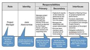 Image Result For Team Roles And Responsibilities Project