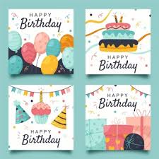 Los hijos son un regalo del señor; Plantilla De Tarjeta De Feliz Cumpleanos Con Globos Vector Premium
