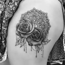 65 Badass Thigh Tattoo Ideas For Women Page 4 Of 6 Stayglam Thigh Tattoo Rose Tattoo Thigh Floral Thigh Tattoos
