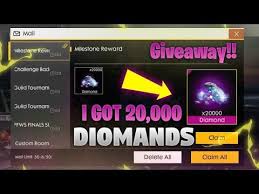 I Got 20 000 Diamonds Gift From Garena Free Fire A Big Giveaway For All My Subscriber S Infintz Free Gift Card Generator Diamond Gift Google Play Gift Card