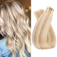 From light ash blonde to dark ash. Amazon Com 24 Tape In Extensions Remy Hair Ash Blonde To Bleach Blonde Highlighted Human Hair Extensions 70grams 20pcs Blond Balayage Tape Ins Hair Pieces 18 613 Beauty