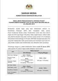 Johor bahru (also johor baru or johore baharu, but universally called jb) is the state capital of johor in southern peninsular malaysia, just across the causeway from singapore. Imigresen Malaysia On Twitter Makluman Pindaan Waktu Operasi Pusat Transformasi Bandar Utc Di Seluruh Negara Mulai 22 Januari 2019 Imigresen Jim Https T Co Gtx8yx2d1w