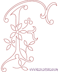 This one was scanned from an antique, circa 1860 ladies hand book, this book is filled with all sorts of different sewing and embroidery designs! Monogram Patterns For Hand Embroidery Letters E And F Hand Embroidery Designs Hand Embroidery Letters Hand Embroidery Projects