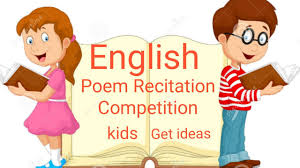 Emcee script for poem recitation competition. English Poem Recitation Youtube