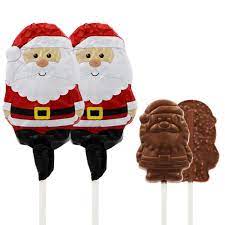 Eat them, package them up in cute little boxes or. Amazon Com R M Palmer Christmas Santa Big Chocolate Lollipop Holiday Treats Double Crisp Chocolaty N Smooth Milk Chocolate Pop Party Bag Fillers Individually Wrapped Foils Kosher Certified 3oz Chocolate Sucker Grocery