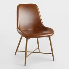 Bi Cast Leather Tyler Molded Chair Set Of 2 For Around The Table Or At The Desk Juego De Sillas De Comedor Sillas De Comedor Sillas Tapizadas