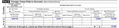 Malaysia individual income tax rates. A Step By Step Guide To Form 1116 The Foreign Tax Credit For Expats