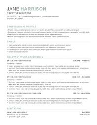resume examples for job seekers in any