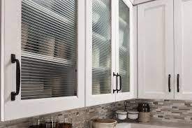Smaller set of cabinets on top full sized ones glass kitchen cabinet doors decor. Reed Glass Horizontal Glass Kitchen Cabinet Doors Glass Cabinet Doors Glass Kitchen Cabinets