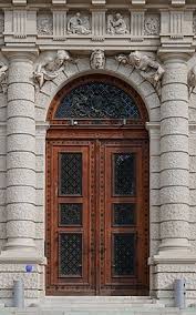 Front elevation arch design for kitchen entrance. Door Wikipedia