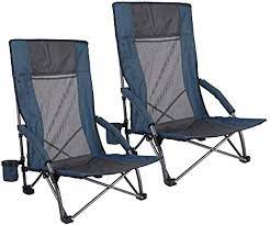 Maybe you would like to learn more about one of these? Redcamp Low Beach Chairs Folding Lightweight With High Back And Headrest Portable Sand Chairs For Adults Outdoor Concerts Sports Events Camping Backpacking Blue 2 Pack With High Back Amazon Ae Sporting Goods