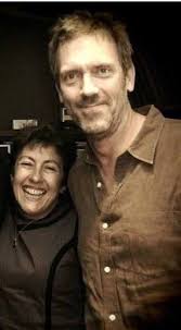 Hugh Laurie and jo green