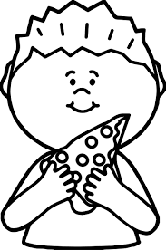 Awesome Boy Eating Pizza Coloring Page Pizza Coloring Page Printable Coloring Pages Coloring Pages