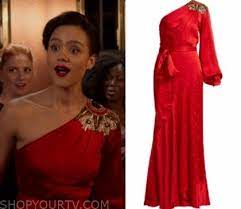 Watch online four weddings and a funeral on 123movies all seasons & episodes free without downloading or registration. Four Weddings And A Funeral Season 1 Episode 6 Maya S Red One Shoulder Dress Shop Your Tv