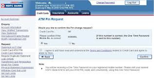 Check icici credit card balance through mobile app. How To Change Hdfc Credit Card Atm Pin Online