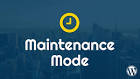 Красивая страница в WordPress сайт на обслуживании. Плагин Maintenance для закрытия сайта.