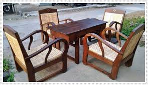 Sebagian besar kursi tamu jati antik kerap memiliki pola atau bentuk desain menarik yang diukir pada permukaan kayunya. Jual Kursi Tamu Antik Jadul Amalia Furniture Jepara