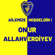 Bucaspor 'un türk futboluna kazandırdığı nadir oyuncalardan bir tanesi. Bucaspor 1928 Espor Stoper Onur Allahverdiyev I Takima Transfer Etti